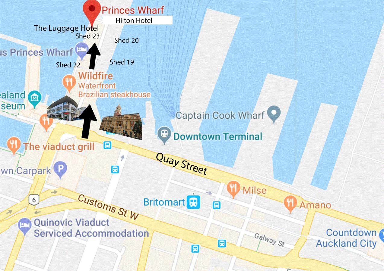 Princes Wharf Boutique Apartments Auckland Luaran gambar